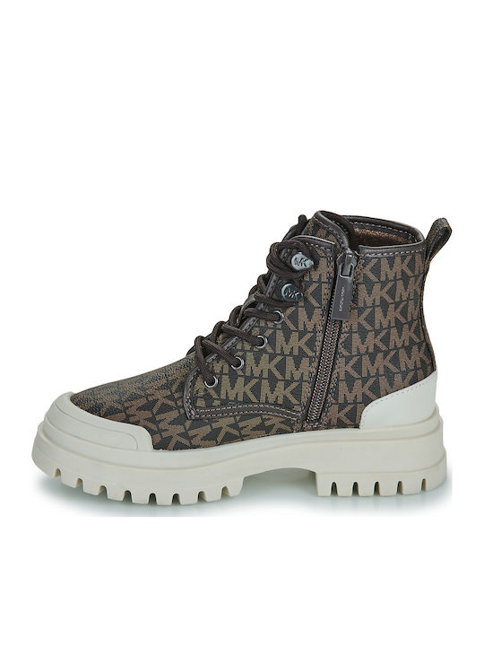 Kids Ankle Boots with Laces Multicolour