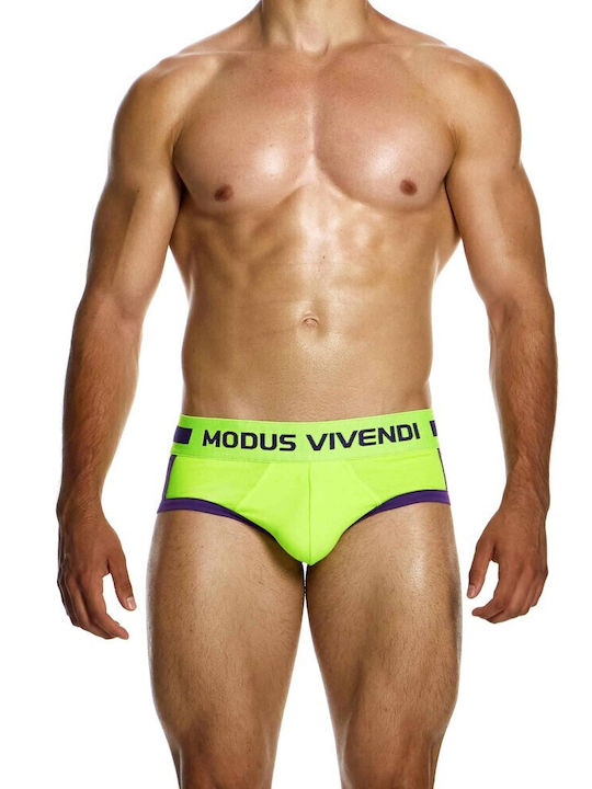 Modus Vivendi Herren Slips Purple 1Packung