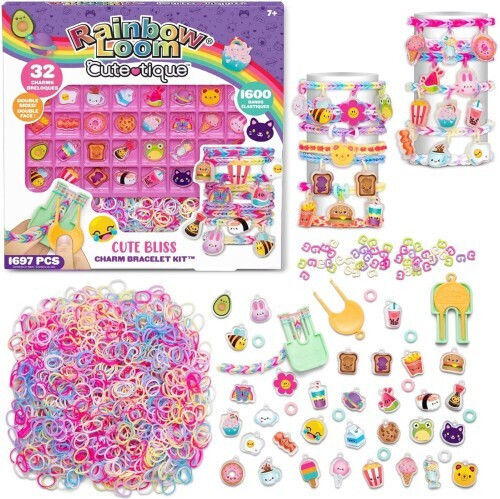 Rainbow Loom Jewelry Kit Bracelet for Children 7+ Years