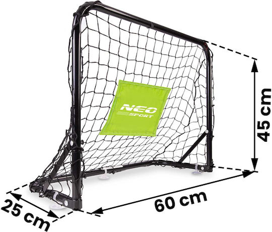 NEO Sport Football Goals 60x45x25cm Set 2pcs