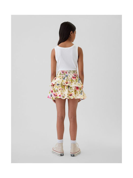 GAP Fustă de Copii Floral Multicoloră