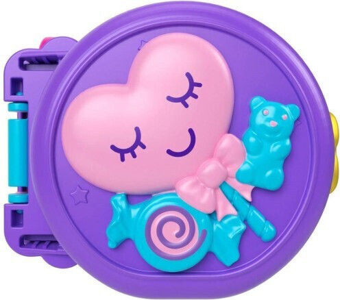 Mattel Παιχνίδι Μινιατούρα On The Go Fun Polly Pocket Μωβ