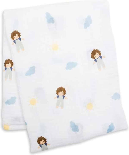 Lulujo Подложка от Муселин Многоцветен 120x120см.