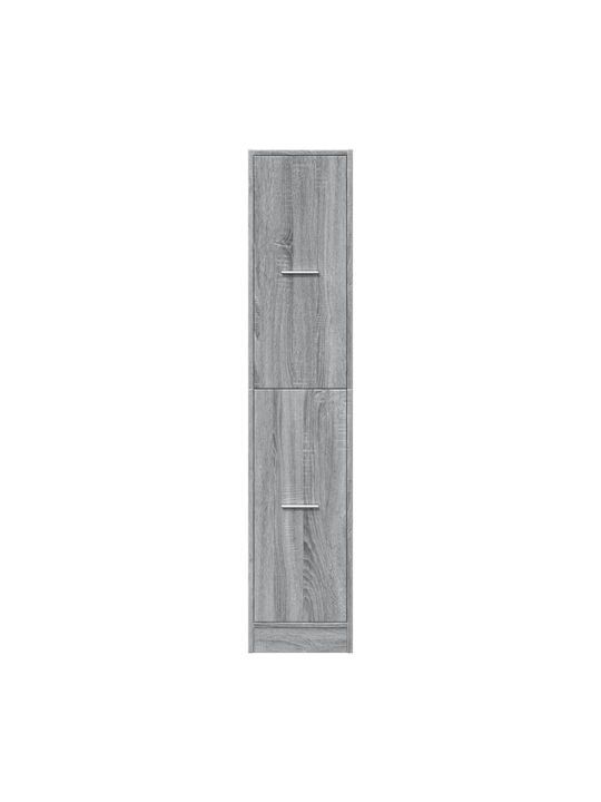 Office Storage Drawer Grey Sonoma L30xW41xH144.5cm