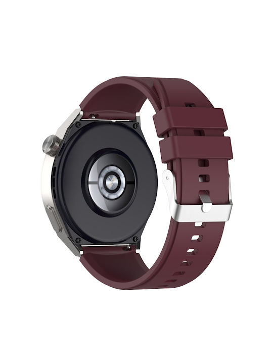 Curea Silicon Argintiu (Huawei Watch GT Runner) Curea Silicon Argintiu (Huawei Watch GT Runner)