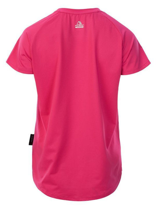 Elbrus Damen Thermo Kurzarmshirt Rosa