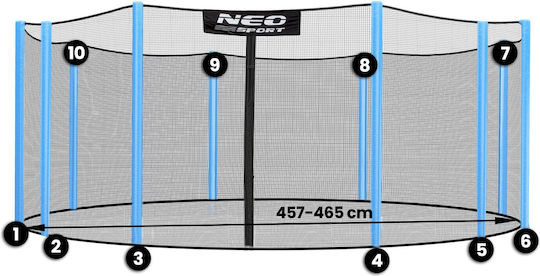 Neosport 465cm 15ft Outdoor Netz