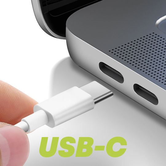 Moxie USB-C Зарядно за лаптоп 45W за Apple с Отделяем Кабел за Захранване
