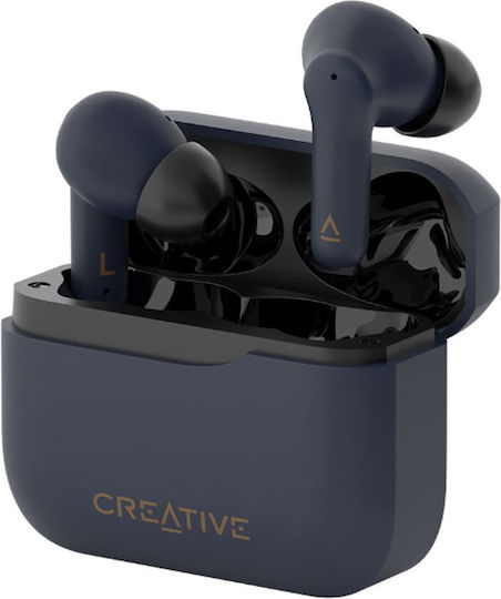 Creative Zen Air Plus In-ear Bluetooth Handsfree Earphones with Sweat Resistance and Charging Case Blue