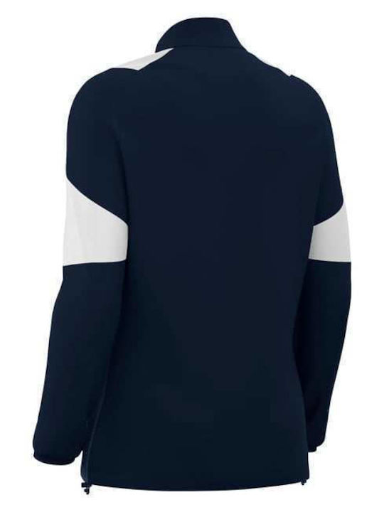 Γυναικεία Αθλητική Μπλούζα Μακρυμάνικη Navy Blue/white