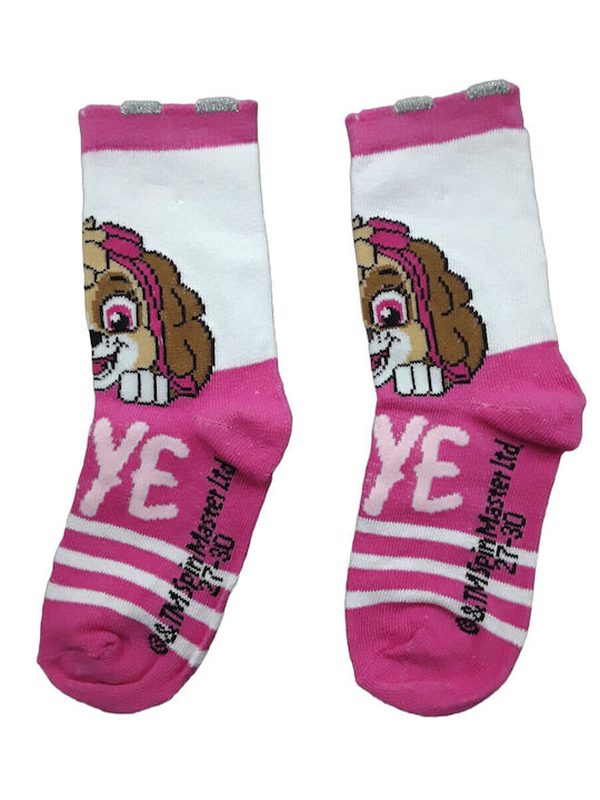 Paw Patrol Kids' Socks Skye Light Pink