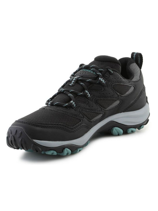 Merrell Sport Shoes for Training & Gym Black Waterproof with Gore-Tex Membrane