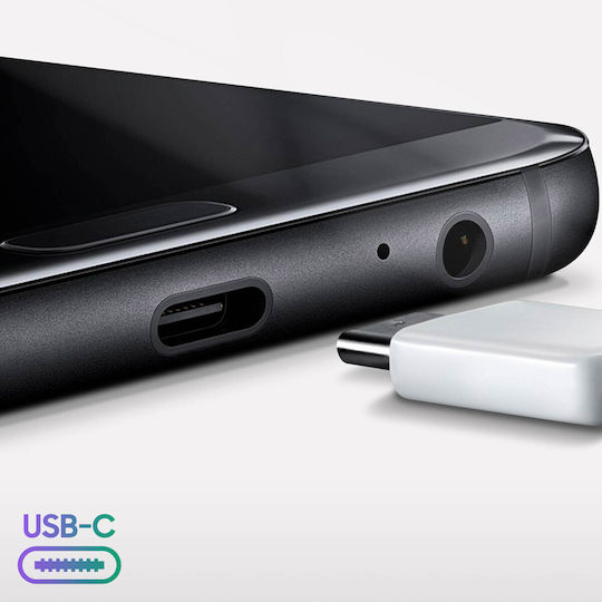 Samsung USB 2.0 Cable USB-C male - USB-A Λευκό 0.9m EP-DN930CW