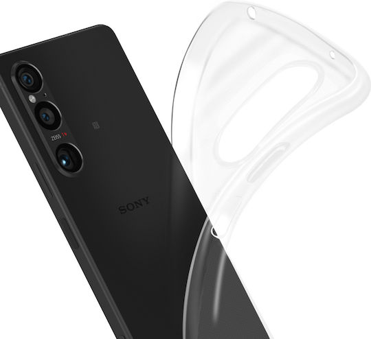 Avizar Hülle Sony Xperia 1 Vi Flexibler Silikonschutz Transparent