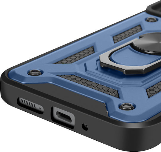 Ring Back Cover Σιλικόνης Μπλε (Galaxy A54)
