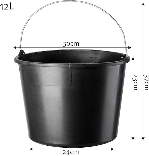 Пластмасови строителни кофи Kadax 12л 15бр