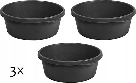Kadax Round Construction Bowl Container 11l 3pcs