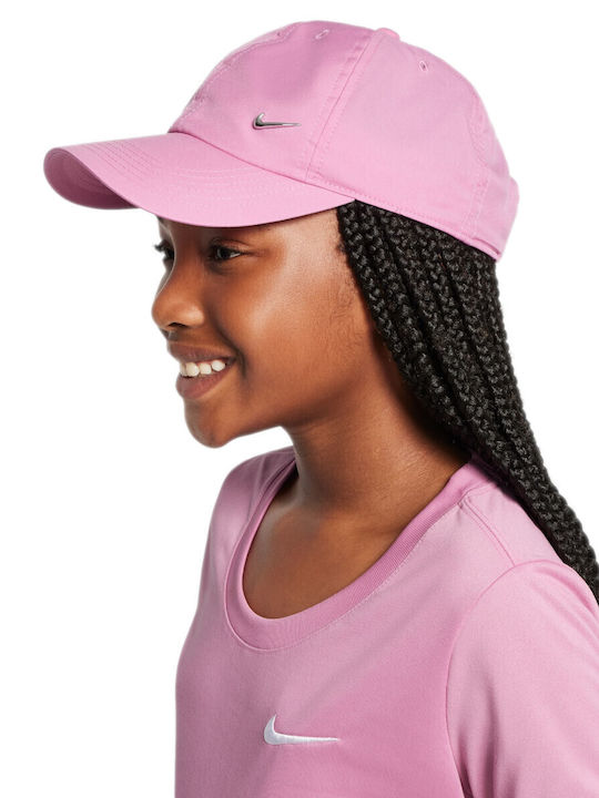 Nike Kids' Hat Jockey Fabric Dri-fit Club Pink