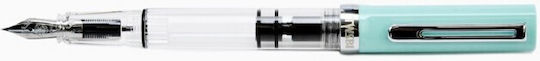 Twsbi Eco-t Mint Blue Piston Filling Fountain Pen 4711467447531 Nibs Extra Fine