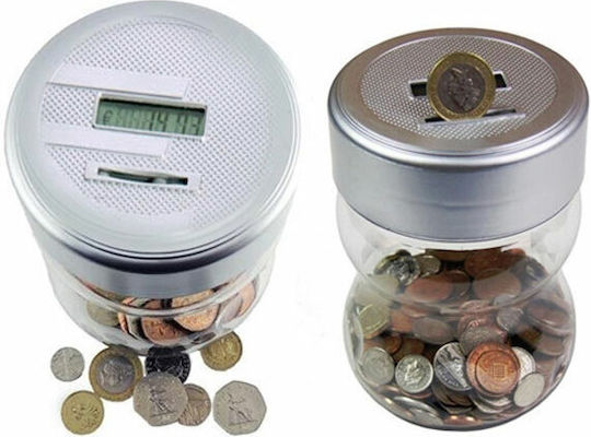 Евро монети Детски Копилка Прозрачен 16.5x16.5см