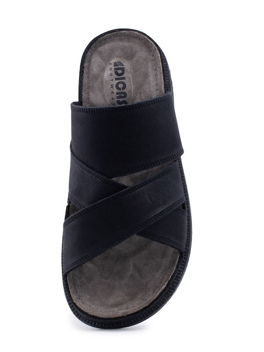 Herrensandalen in Schwarz Farbe