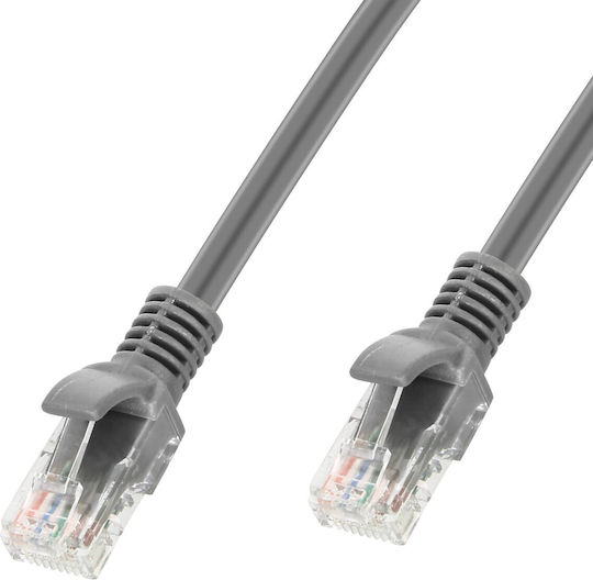LinQ U/UTP Cat.6 (Gigabit) Καλώδιο Δικτύου Ethernet 50m Γκρι