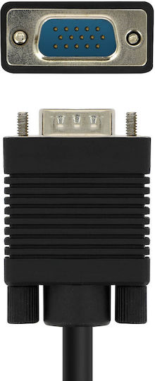 LinQ Cable VGA male - VGA male Μαύρο 20m (VGAMM-20M)