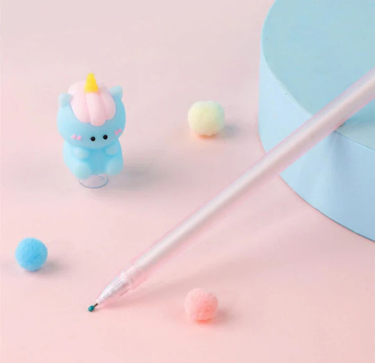 Starrydrip Gel-Tinten-Einhorn-Stift Lila Blaue Tinte