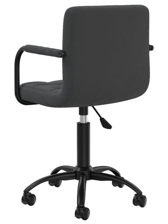 Stuhl mit Rollen in Schwarz Farbe 40x47x76cm 4Stück