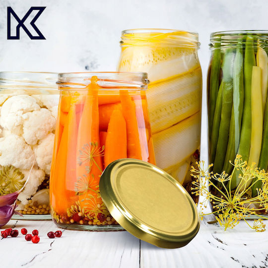 Kadax 100x Jar Lids Fi 66 Jar Caps Preserves