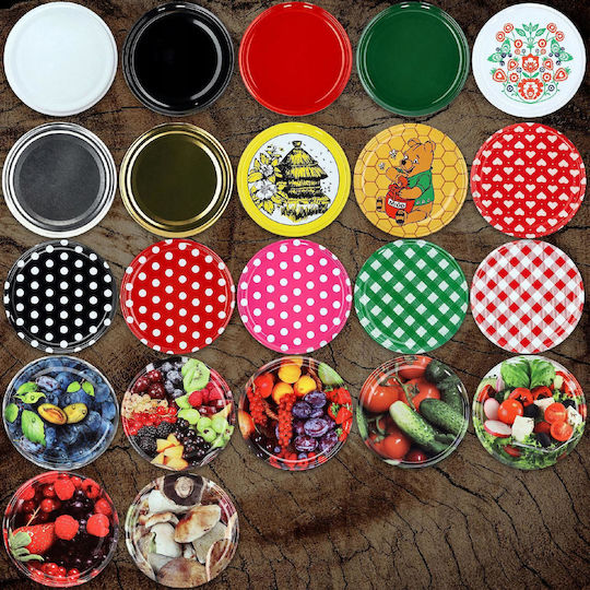 Kadax 100x Jar Lids Fi 66 Jar Caps Preserves