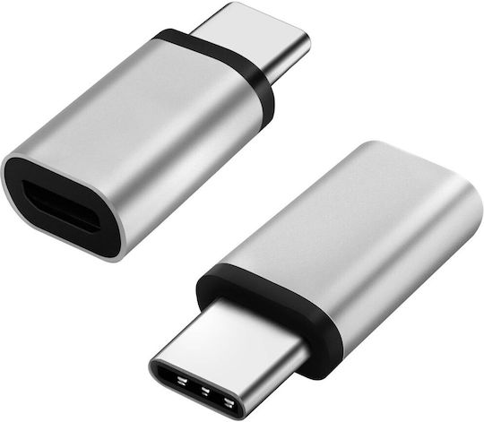 Адаптер Usb Type C към Micro-usb за Зареждане и Синхронизиране на Данни