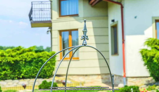 Kadax Metal Garden Obelisk Flower Garland 120cm