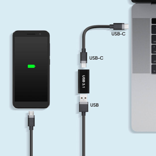 Avizar Конвертор USB-A Женски към USB-A Женски 1 Брой NEK-A2C