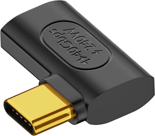 Avizar USB-C Male to USB-C Female Converter 1 Piece C2C-L3