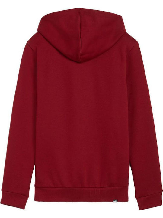 Ess Logo Women's Sweatshirt Hooded Red