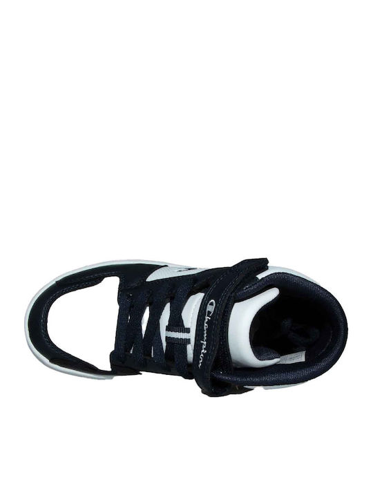 Rebound 2.0 Mid Cut Incaltaminte Sport Copii Baschet Cu Închidere Hoop & Loop Alb