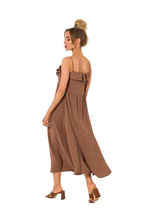 MOE Midi Dress Brown