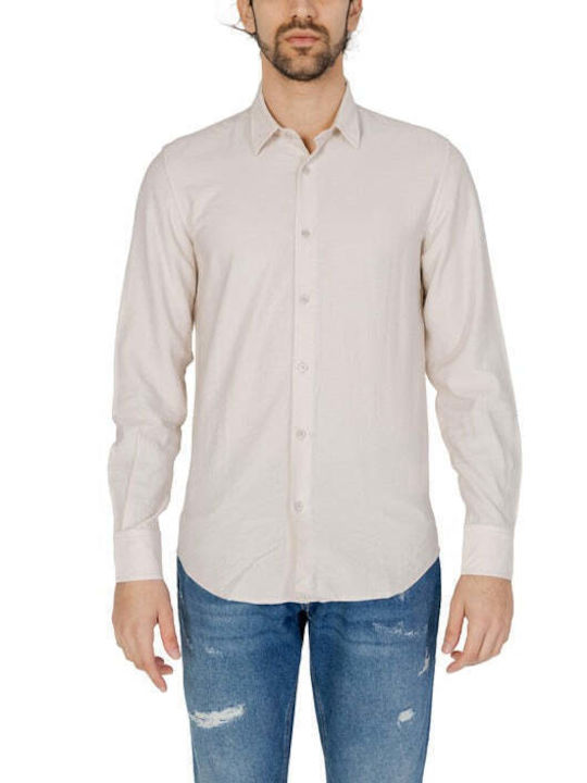 Antony Morato Shirt Men's Shirt Long Sleeve Green