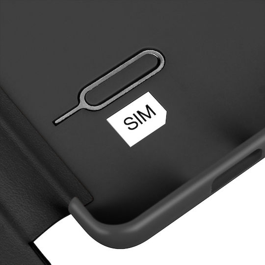 Clear View Case Huawei P60 Pro Display Window Sleep Mode Black