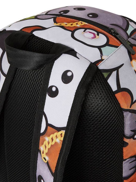 Space Junk Bear Party School Backpack