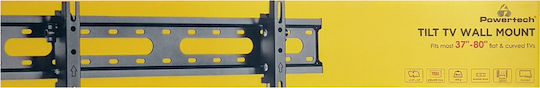 Powertech PT-1275 Wandhalterung für Fernseher bis 80" und 45kg Silber