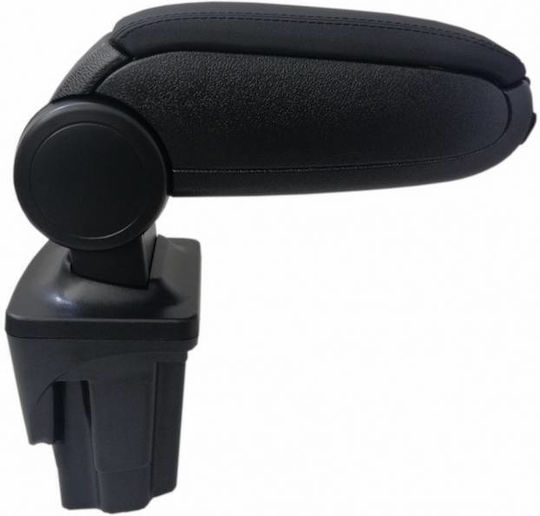 Carner Car PU Armrest for Seat Leon Black