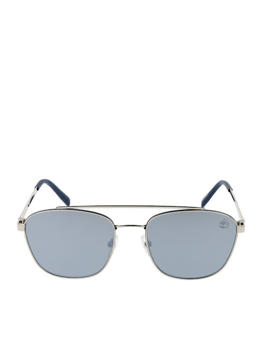 Timberland Sunglasses Silver with Metal Frame & Gray Lens Timberland Sunglasses Silver with Metal Frame & Gray Lens