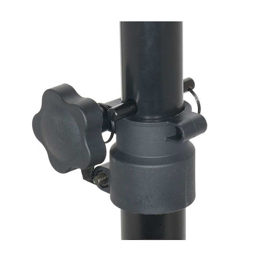 Standsteel PA Speaker Mount height 32.5-32.5cm in Black Color