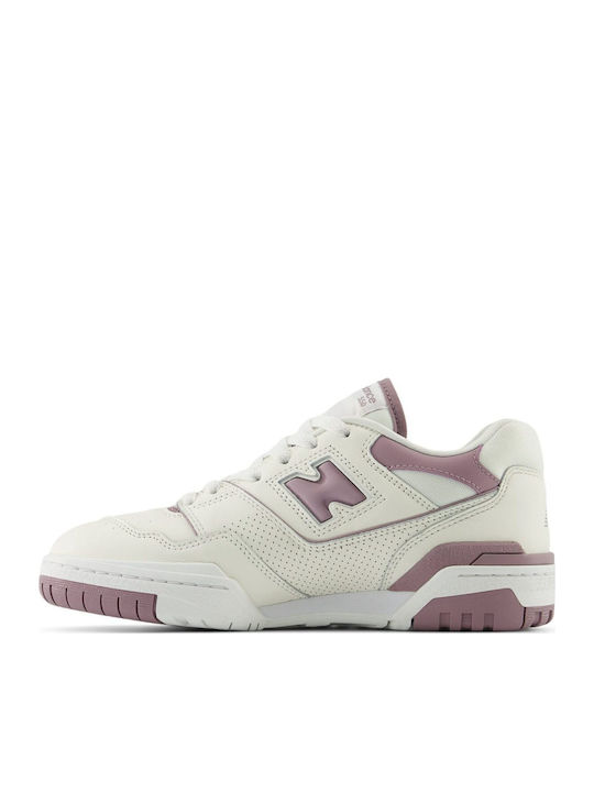 550 Women's Sneakers White Rose