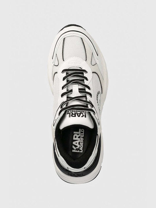 Karl Lagerfeld Ανδρικά Sneakers Λευκά KL56538-410 | Skroutz.gr