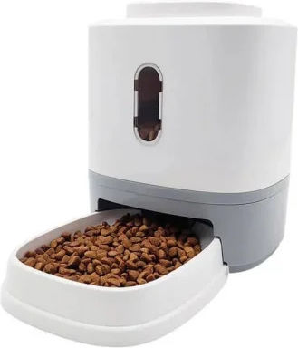 Automatic Pet Feeder 1.5L Feeding Button