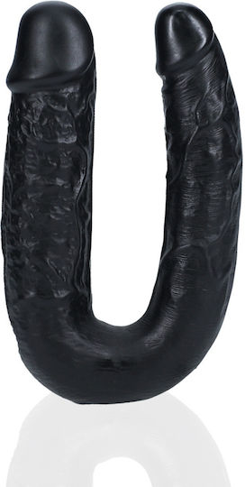 Shots Dildo dublu Negru 15cm
