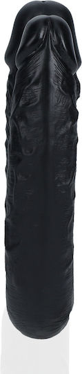 Shots Dildo dublu Negru 15cm